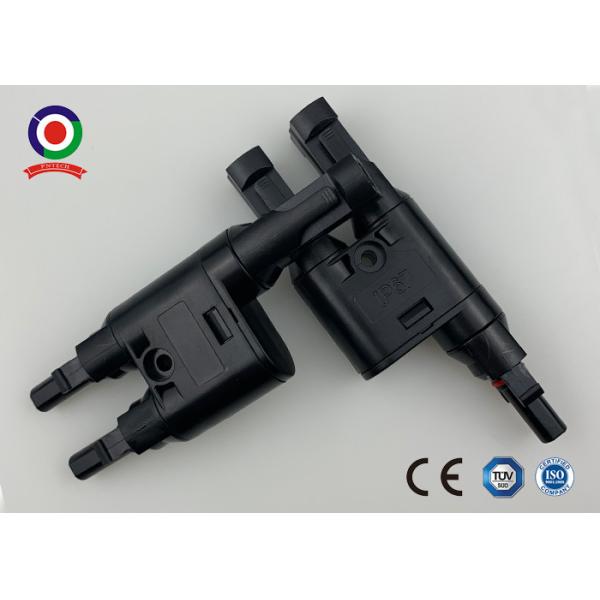 China Parallel 1000VDC Solar Branch Connector PPO Material Test Voltage 6KV PPO Material wholesale