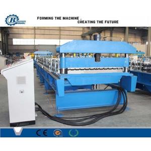 China 1250 mm Galvanized Roofing Sheet Roll Forming Line 5.5kw Durable supplier