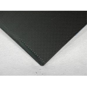 Black High Performance 2.5mm Carbon Fiber Sheeting Matte Surface