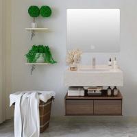 China American Wall Mount Bathroom Vanity 65kg Rectangle Modern Design on sale
