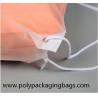 China 0.07mm Frosted CPE Drawstring Backpack Bags For Hiking Travel Drawstring Bag Transparent Drawstring Pouch wholesale