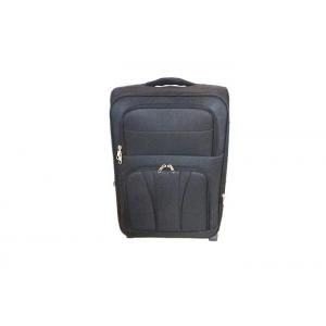 28 Inch Black Eva Trolley Luggage , 170T Lining Eva Trolley Case With Side Handle