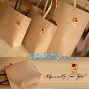 Custom Paper Bag with Logo Printed Gold Foil Stamping Paper Shopping Bag with Handle Luxury Gift Bags Carrier Bag, pack