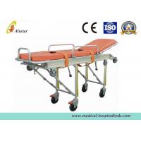 China Full Automatic Loading Stretcher Folded Emergency Patient Ambulance Stretcher Trolley (ALS-S008) on sale