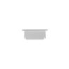 China Anodized Magnetic Aluminium Led Profile IP45 With PC Frosted Cover wholesale