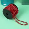 China 2.4mm Customized Colors Plastic Ball Chain Silver Ball Chain White Gold Ball Chain With Customization Length And OEM wholesale