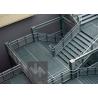 China 2500MM W Steel Expanded Ribbed Mesh Grating Used For Stair Treads And Landings wholesale