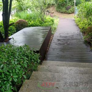 Watertight Timber Bamboo Wood Decking Boards 8ft Sustainable