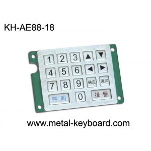 Customized Keyboard Metal Numeric Keypad with Rugged Stainless Steel Material