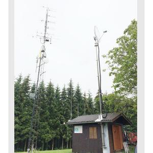 dish antenna mounted radio telecommunication tower mast/ pneumatic telescopic mast
