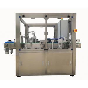 China OPP Vertical Hot Melt Glue Labeling Machine 6000bph for Round Water Bottle supplier