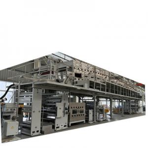 China Hot Zinc Spray Electrode Hot Melt Coating Machine PET Substrate supplier