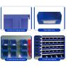 Small Parts Storage Solution Virgin Plastic PP Stack Hang Bins For Organizing Storage Boxes & Bins For Tool & Packaging Use