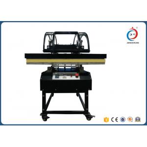 China Magnetic Manual Auto Open Large Format Heat Press Machine For T Shirt supplier