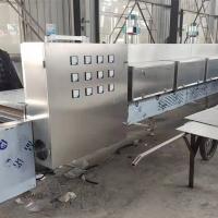 China PLC Industrial Continuous Tunnel Dryer 4KW Microwave Drying Of Fruits And Vegetables on sale