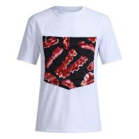 China New design brand quality short sleeve pre-shrunk cotton custom pocket graphic tees on sale