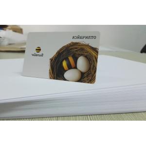 Double-sided Digital Printable PVC Sheets for digital printers for plastic card production