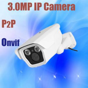 3.0MP IP CCTV Camera Outdoor Waterproof Varifocal Lens WDR,IR CUT, Onvif , P2P Camera