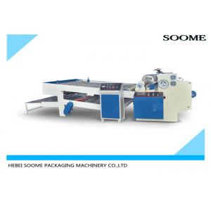 1800mm Corrugated Sheet Cutter Cardboard Production Line With Stacker Machine For Single Layers Production