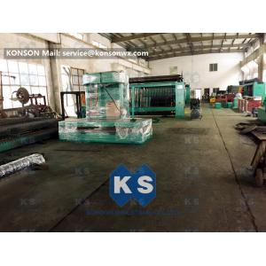 China 2.2mm Gabion Machine Galvanized Wire Gabion Mattress PLC Control System 3.5m / Min supplier