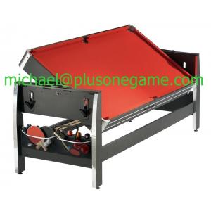 China Manufacturer 84 Swivel Table 3 In 1 Combination Game Table Air Hockey Pool Table Tennis Table supplier