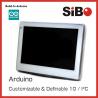 Wall Mounted Touchscreen With SIP Protocol, PoE For Door Communication Solution