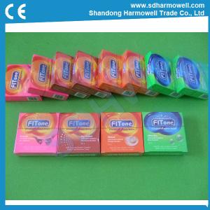 China Various type Male Natural latex rubber condom supplier