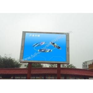 High Resolution P6 led video display for advertising , led outdoor screen