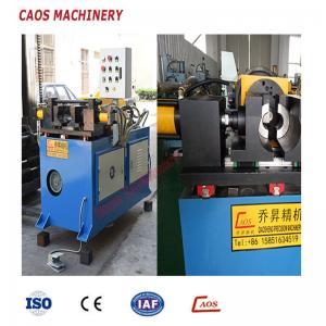 China Hydraulic 4mm 8000kg Pipe Grooving Machine supplier