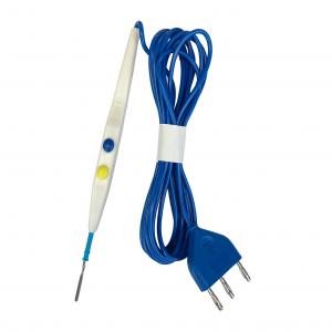 High Frequency Disposable Electrosurgical Pencil Surgical Instrument Push Button