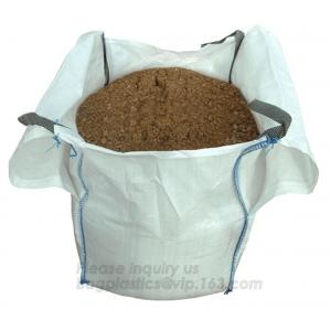 Lightly used big bag High quality pp woven jumbo bulk bag,super sacks fibc jumbo ton bag with loading and discharging sp