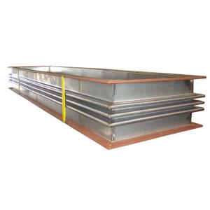 Metallic Rectangular Expansion Joint , Welding Steel Bellows Expansion Joints