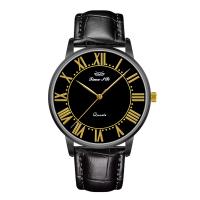 China Movement W0063L SHX Quartz Wrist Watch Leather Strap Domestic on sale