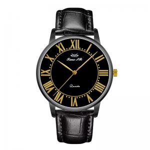 Movement W0063L SHX Quartz Wrist Watch Leather Strap Domestic