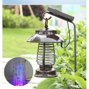 China 4000mAh Rechargeable Solar Mosquito Lamp Repellent Solar Insect Killer System supplier