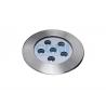 6 * 2W LED Underground Floor Light with Remote LED Driver , High Power LED In