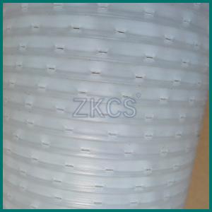 Auto Buckle Corrugated Plastic Spiral Tube Pipe 75mm ROHS Certificated