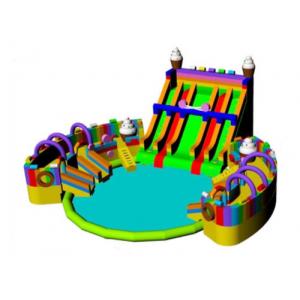 Adult And Kids Inflatable Water Park Playground Swimming Pool