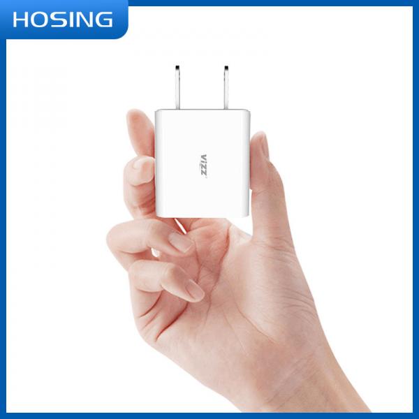 USB C EU Plug 5V 3A White 18W PD30 Universal Power Adapter