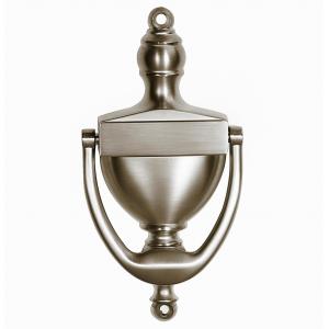 160mm Height Brushed Nickel Door Knocker Polished Easy For Installation