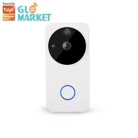 Glomarket Tuya 1080P Wireless Battery Powered Smart Doorbell Camera Support Remote Viewing Wifi Video Doorbell