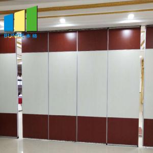 China Soundproof Decorative Material Folding Movable Partition Walls With Installation supplier