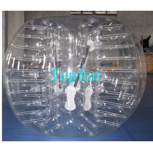 China Custom Inflatable Bumper Ball , PVC / TPU Inflatable Sport Play Body Bumper supplier