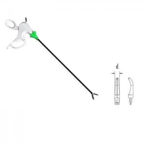 ISO Disposable Laparoscopic Instruments Stainless Steel With White Handle