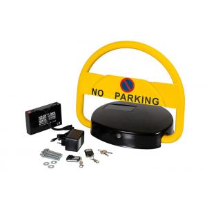 China Solar Powered Car Parking Lock Remote Control DC6V 7Ah Battery Easy To Install supplier