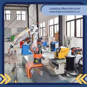 China Car Frame Robotic Arc Welding Machine , Automation Welding Robot Mag Simple Operation supplier