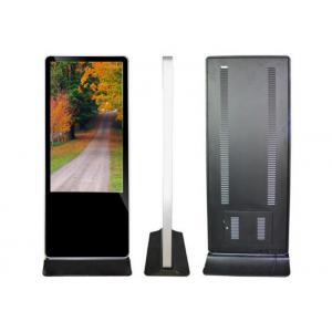 3G Android Floor Stand Digital Signage Solutions , Network LCD Digital Poster