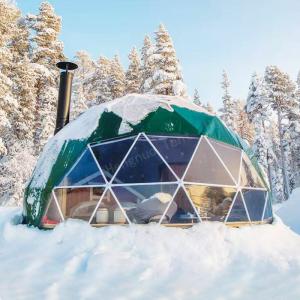 Well Insulated Geodesic Camping Dome North Face Snow Resistant Tourism