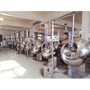 China High Efficiency Tablet Coating Machine / Industry Pan Coating Machine supplier