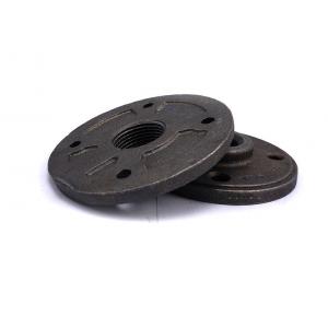 China Black Or Coating Malleable Iron Flange Home Decoration FM Approval supplier
